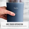 image:imageMarthaStewart ElectricCoffee amp Spice GrinderDual 25oz RemovableBowls StorageLidsStainless Steel BladesOne Touch Pulse Control2in1CompactBeans amp Spices Herbsamp Nuts Linen CreamIndigo Blue